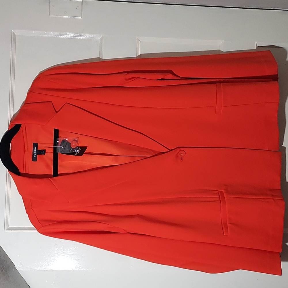 Torrid one button blazer